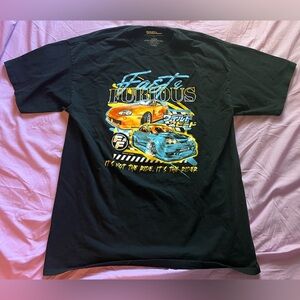 Fast & Furious Universal Studios Black Mens XL T-Shirt Worn